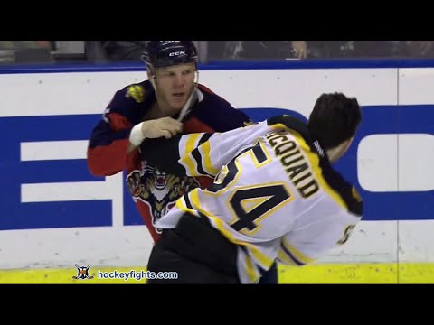 Adam McQuaid vs Shawn Thornton