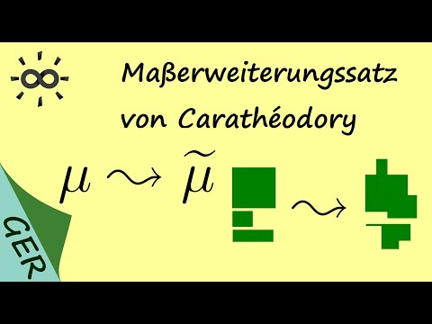 Maßtheorie - Teil 12 - Fortsetzungssatz von Carathéodory