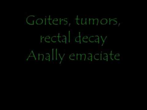 Videoclip de Colonic Villus Biopsy Performed On The Gastro-Intestinally Incapable — Cattle Decapitation