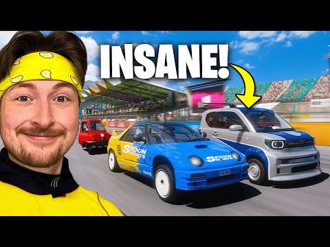 Forza, But We Only Use The Smallest Cars!
