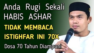 Download lagu Rugi habis sholat ashar tidak membaca istighfar ini 70x mp3