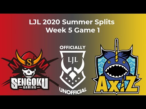 [EN] LJL 2020 Summer Split Week 5 Game 1 - Sengoku Gaming Vs AXIZ