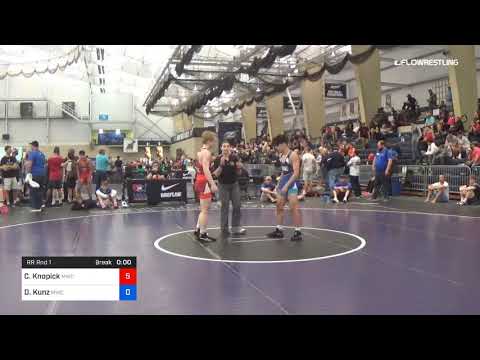 55 Kg Rr Rnd 1 Conor Knopick MWC Wrestling Academy Vs Dyson Kunz MWC Wrestling Academy