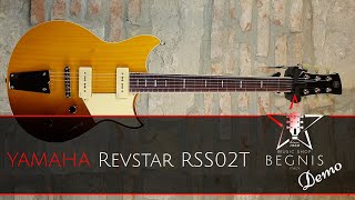 Video thumbnail for DEMO - New YAMAHA REVSTAR II RSS02T P90 Standard 2022 in MezzaBarba Z35 Combo by Begnis Music