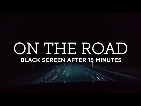 White Noise | CAR RIDE SOUND | 10 Hours | Sleep, Meditation, Studying, and Relaxation | Black Screen