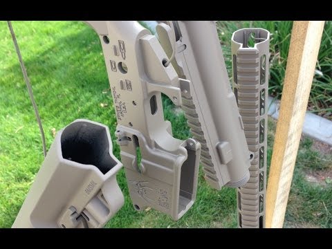 1st YouTube video about how much cerakote to cover a rifle