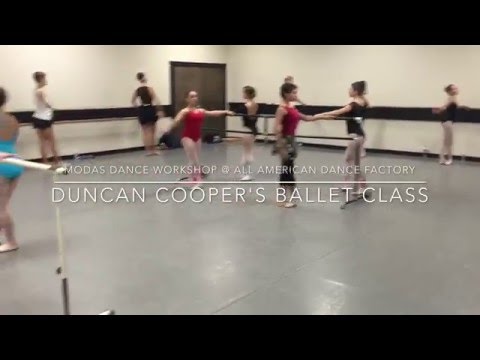 MODAS DANCE WORKSHOP@ ALL AMERICAN DANCE FACTORY/ Duncan Cooper's Ballet Class