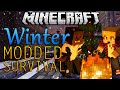 Minecraft Winter Mod Lets Play "HOW TO BUILD A ...