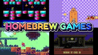 Homebrew Games - Amiga,Commodore 64,NES,Zx Spectrum