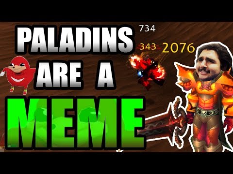 Paladins Are A MEME! Should You Play Paladin In Classic WoW?