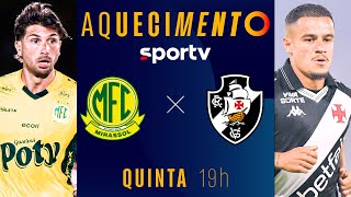 MIRASSOL X VASCO | AQUECIMENTO AO VIVO | BRASILEIRÃO 2026 | #live | sportv