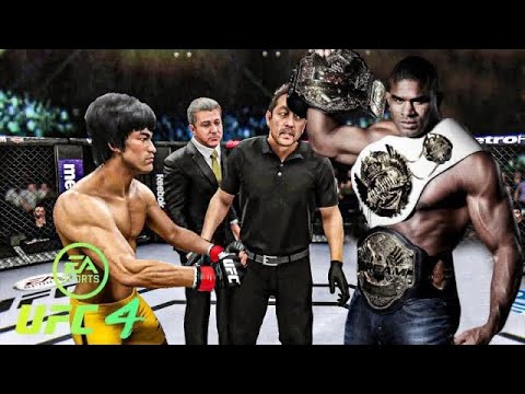 Bruce Lee vs. Alistair Overeem - EA Sports UFC 4 - Epic Fight 🔥🐲