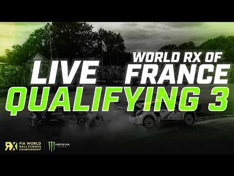 世界ラリークロス 第8戦フランス 予選3ライブ配信動画