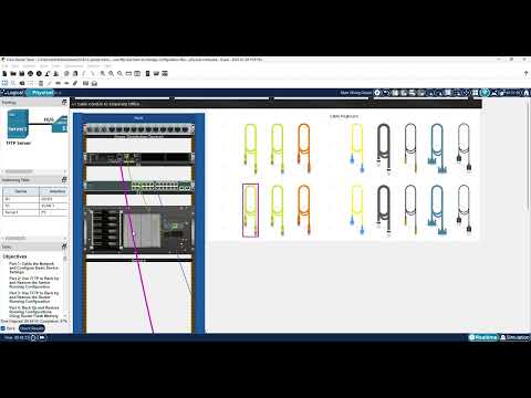 10.6.12 packet tracer   use tftp and flash to manage configuration files   physical mode
