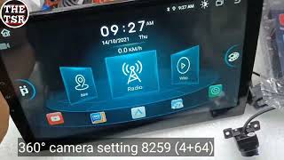 How to enable 360° Camera Apps Android car stereo Hypersonic 8259 4+64 [setup by setup]