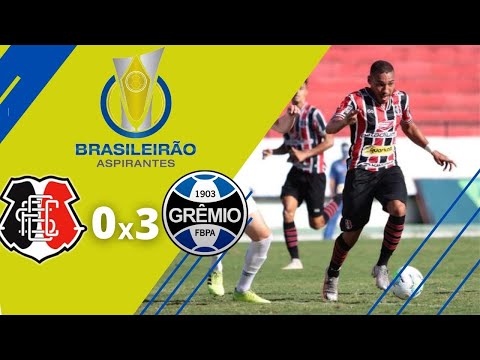 SANTA CRUZ 0 X 3 GREMIO | BRASILEIRAO SUB-23 ASPIRANTE | MELHORES MOMENTOS 12/11/20