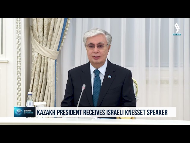 Kazakh President receives Israeli Knesset Speaker