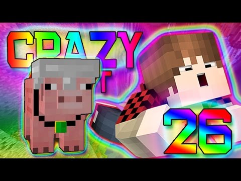 Minecraft: PETTING ZOO FIRST EXHIBIT! Crazy Craft 2.0 Modded Survival w/Mitch! Ep. 26 (Crazy Mods)