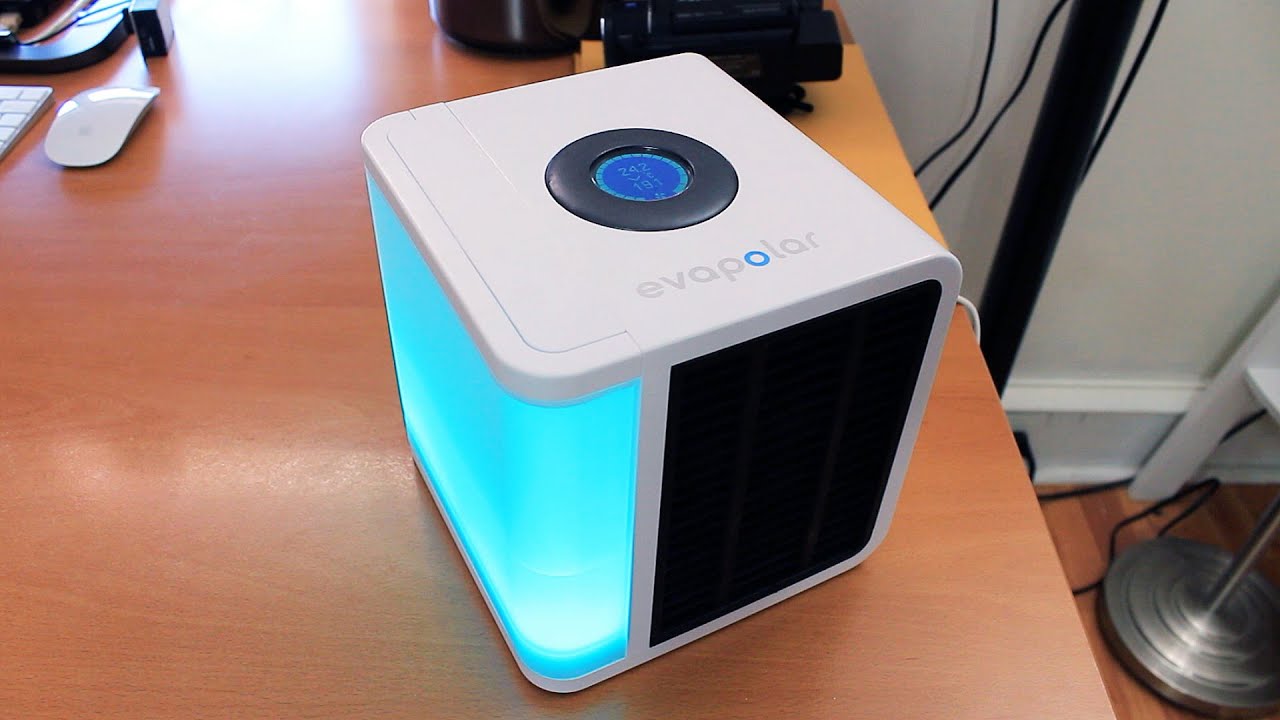 Персональный кондиционер и увлажнитель воздуха Evapolar, черный