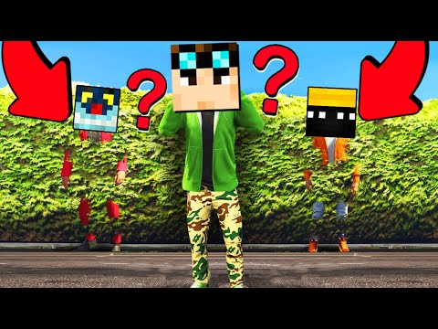 NASCONDINO NEL LABIRINTO DI GTA5 CONTRO I MIEI AMICI!!