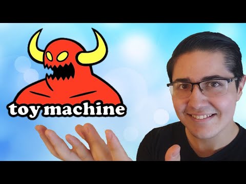 MY TOY MACHINE SKATEBOARD REVIEW!