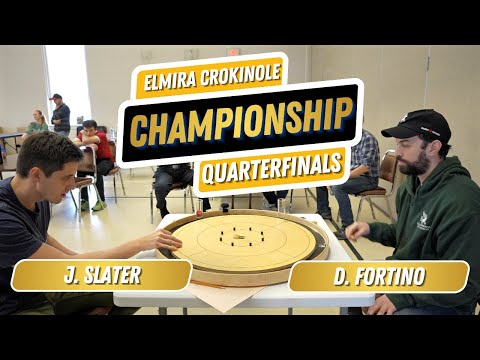 Elmira Crokinole 2026 Quarterfinal Slater VS Fortino