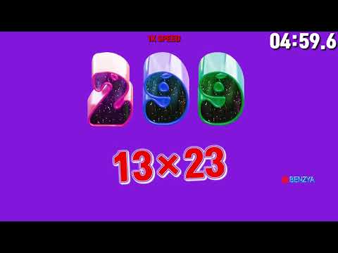 0~1000 prime factorization countup timer alarm🔔