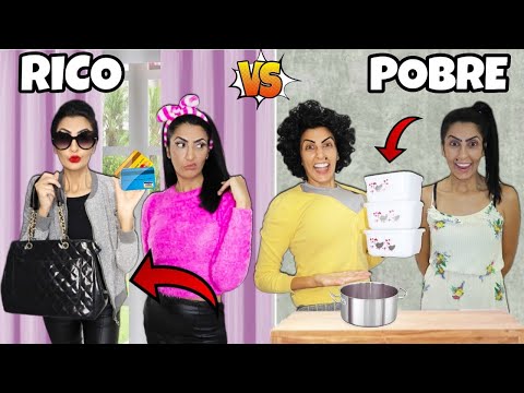 RICO VS POBRE #09 DIAS DA MÃES  BRUNA  E JACIARA