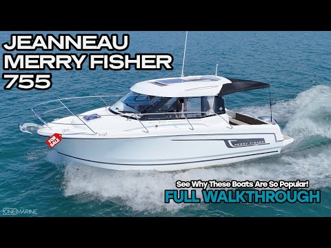 DIESE JEANNEAU MERRY FISHER 755 IST EIN VERBORGENES JUWEL UND STEHT ZUM VERKAUF!
