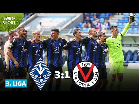 3. Liga: Neidhart-Einstand perfekt - Waldhof gewinnt gegen Köln 3:1 | SWR Sport