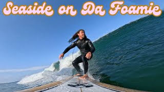 First Surf at Seaside in 30 Years: Back on Da Foamie 🏄♂️