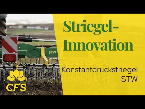 Striegel-Innovation 2020 von CFS [Unkrautbekämpfung 2.0]