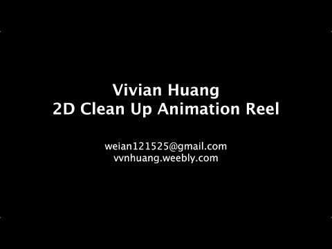 Vivian Huang - 2D Clean Up Animation Reel