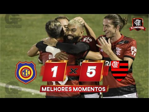 FLAMENGO 5 X 1 MADUREIRA - GOLS E MELHORES MOMENTOS - CARIOCA 2021