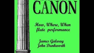 Pachelbel Canon: James Galway e John Dankworth,  Cleo laine.- Flute -