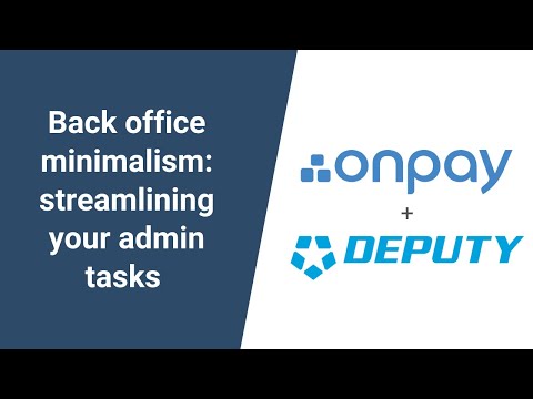 Onpay video/presentation/materials