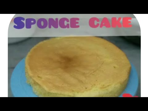 HIW TO MAKE SPONGE Cake#spongecake#cakesponge #cake | Mirza's Kitchen
