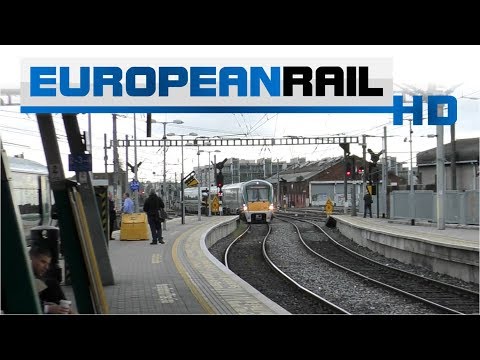 Iarnród Éireann Irish Rail ICR 22000 DMU 22042 arrives at Dublin Connolly