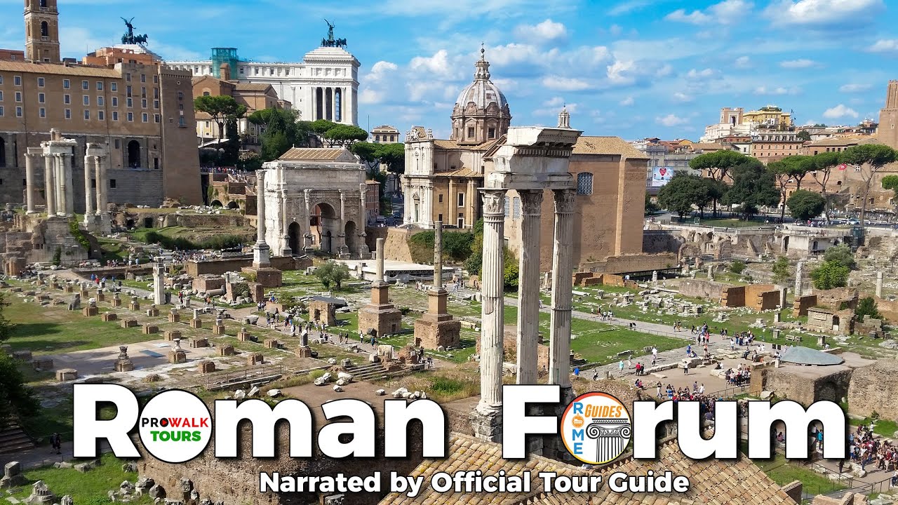 Embark on a guided stroll through the historic Roman Forum.