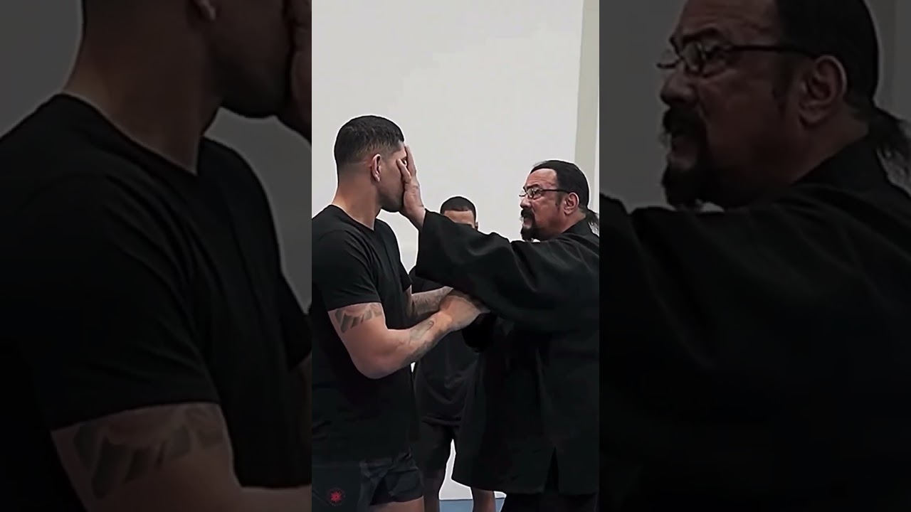 Steven Seagal teaches Alex Pereira