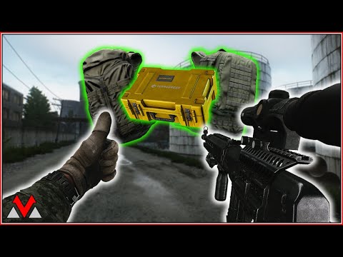 FIGHTING MY WAY OUT OF CUSTOMS! (Solo Survival) - Escape From Tarkov