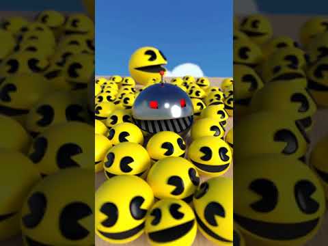 Robot Monster in Pacman Army (Packy Shorts #15)