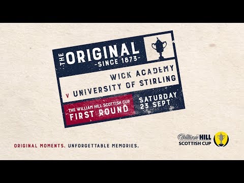 Wick Academy 2 - 2 University of Stirling | William Hill Scottish Cup 2017-18 – First Round
