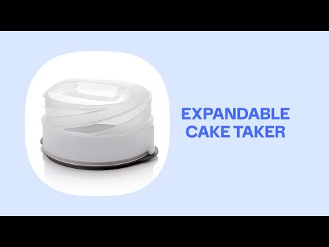Tupperware Emeletes Tortatartó