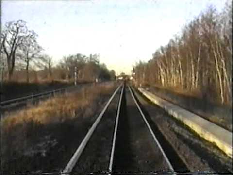 Führerstandsfahrt S-Bahn Berlin: S25 Lichterfelde Ost - Papestraße - Anhalter Bahnhof ( 2/1998)