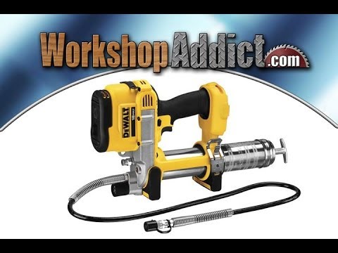 DEWALT New 20V MAX Grease Gun for High-Volume Grease Applications