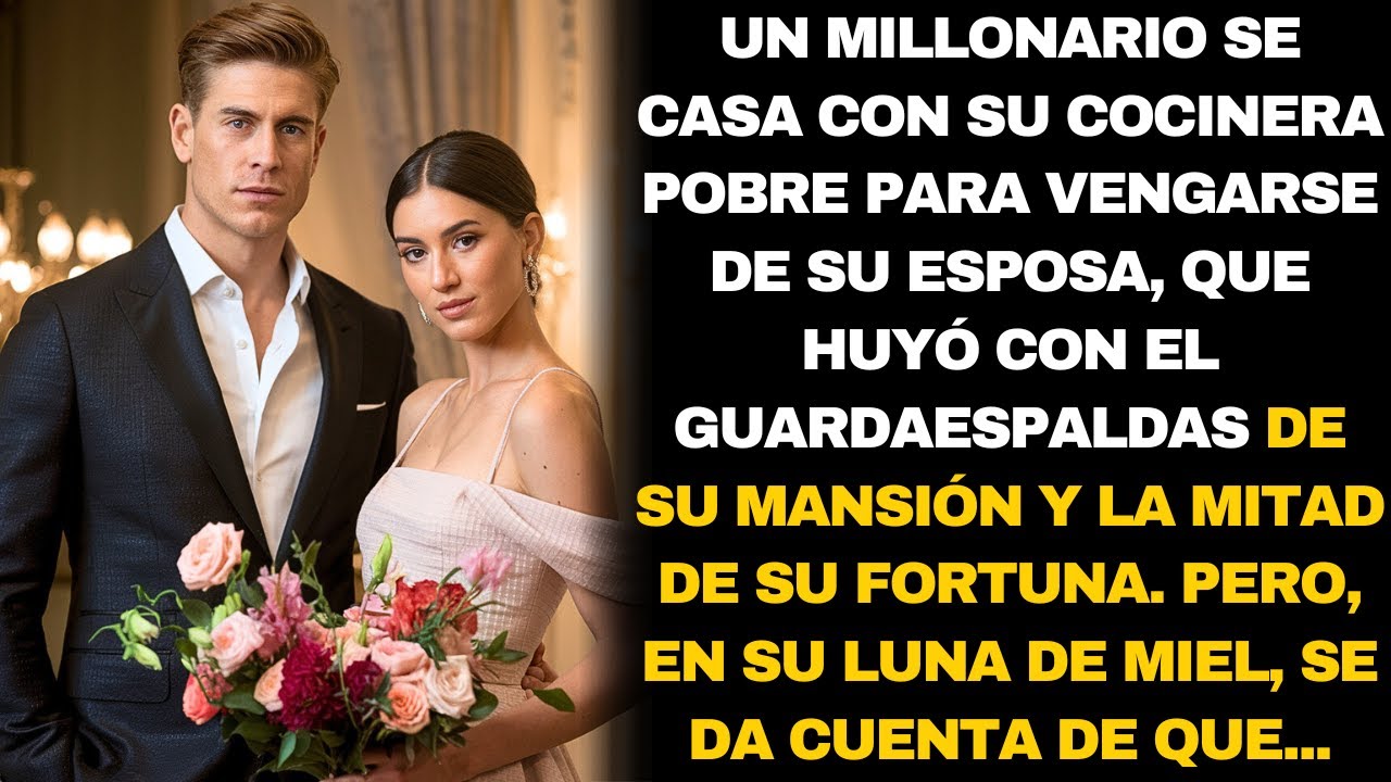 UN MILLONARIO SE CASA CON SU COCINERA POBRE POR VENGANZA, PERO EN SU LUNA DE MIEL DESCUBRE QUE...