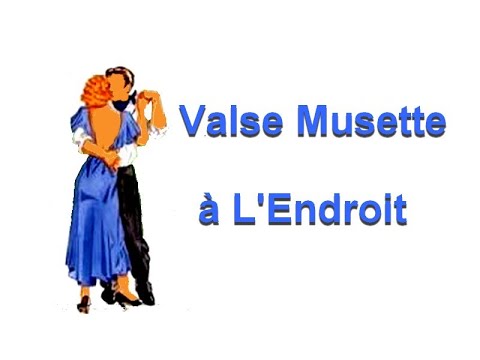 apprendre à danser la valse musette à l'endroit facile |cours danse inititiation Philippe Marie-Line