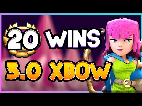 Flawless 3.0 Xbow Cycle Gameplay! — Clash Royale Royal Tournament