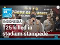 Police under fire after at least 125 killed in Indonesia stadium stampede • FRANCE 24 English